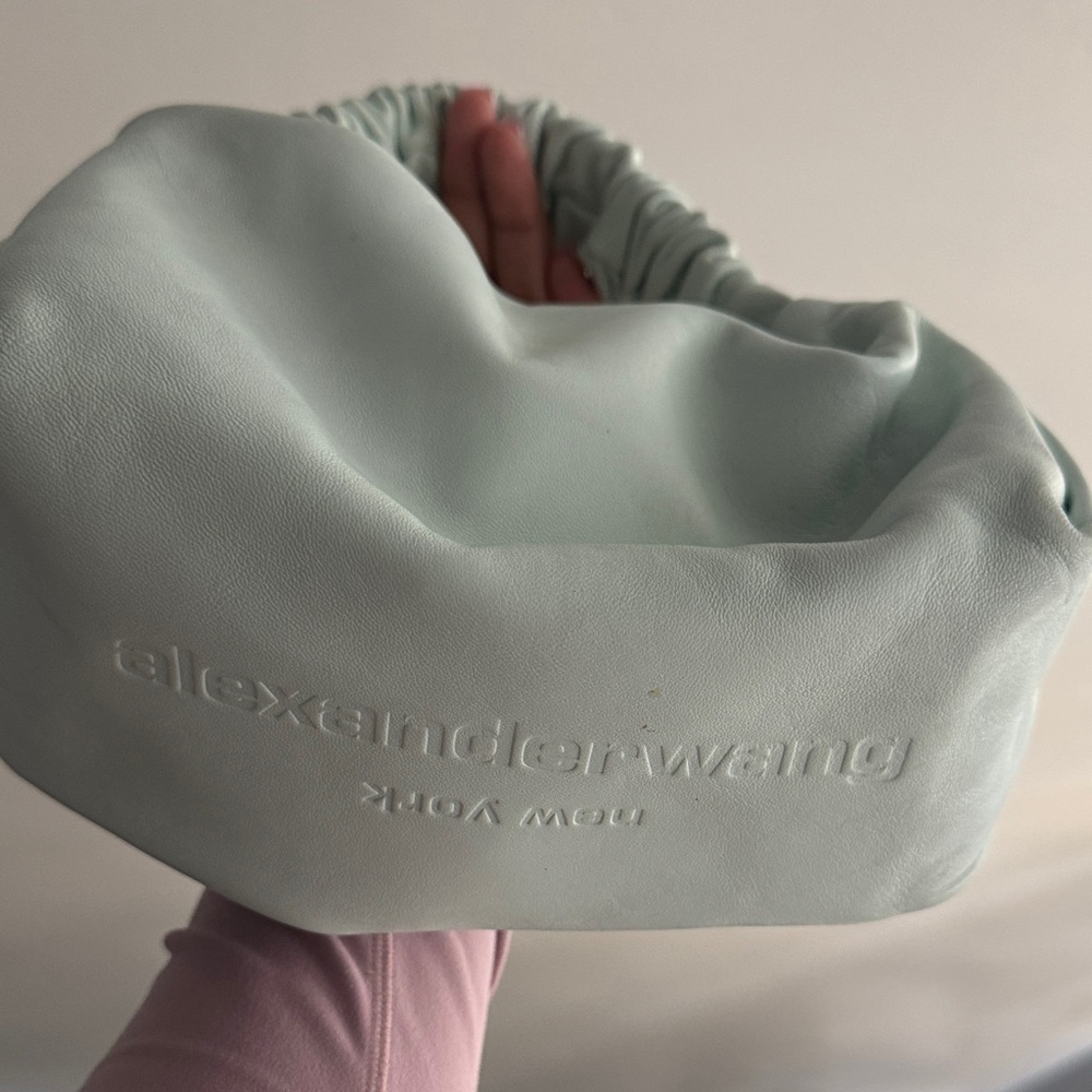 Alexander Wang Mint Green Ruched Bag
